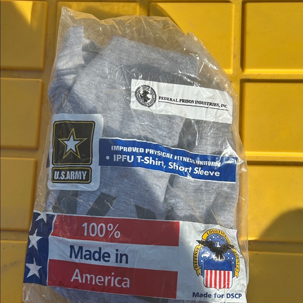 U.S. Army Gray Short Sleeve Tee